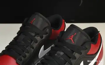 Low “Alternate Jordan Bred 1 Toe” 0429